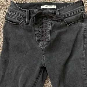 PacSun lace-up jeggings